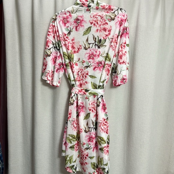 Show Me Your Mumu Brie Garden of Blooms Floral Robe women’s SZ 0/S Bridal EUC - Picture 7 of 7